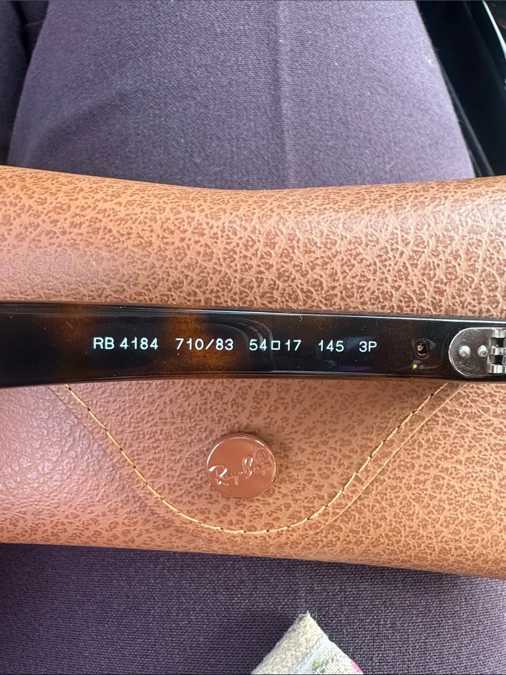 Ray-Ban 4184 Light Havana Sunglasses